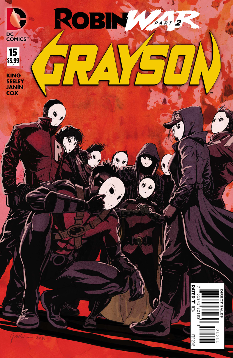 Illustration for article titled Exclusive DC preview: Robin School is in session in Grayson’s “Robin War” tie-in